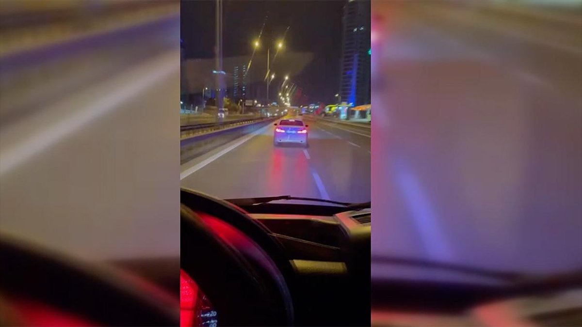 Maltepe'de ambulansa yol vermediği için ceza kesilen sürücünün ehliyeti de geçici olarak geri alındı