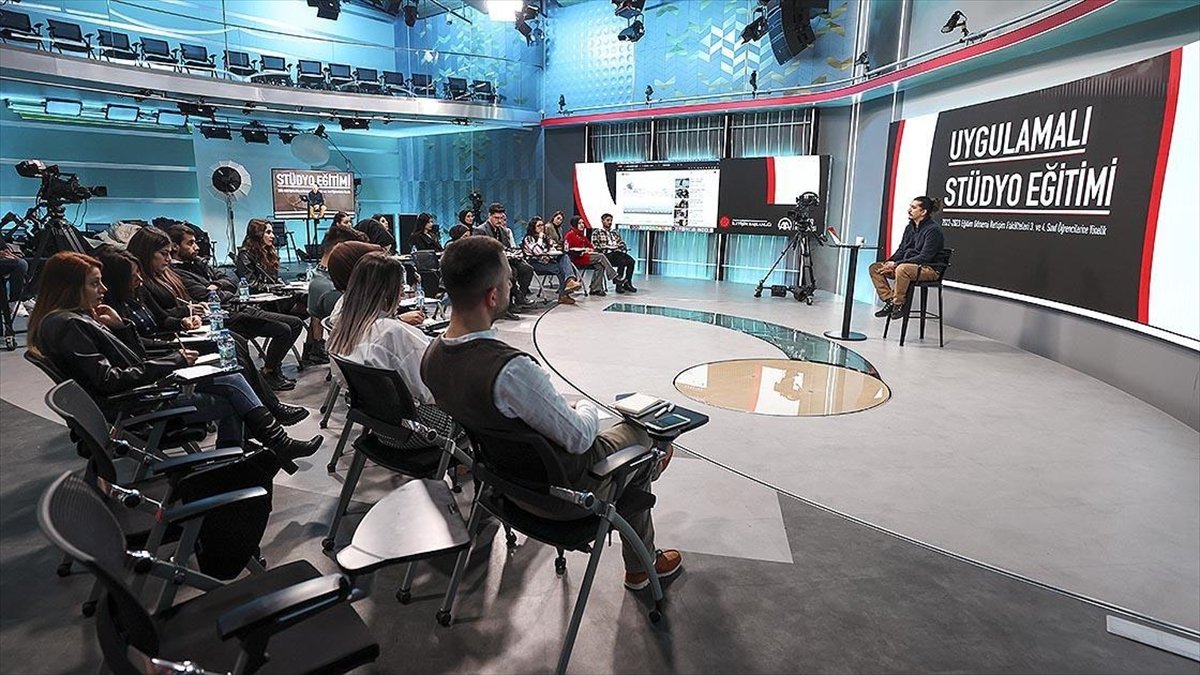 AA'dan üniversite öğrencilerine “Uygulamalı Stüdyo Eğitimi”