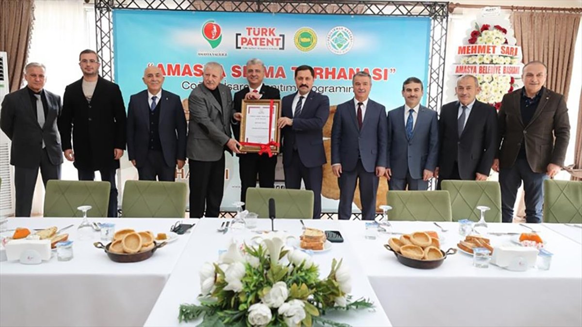 “Amasya sıkma tarhanası” coğrafi işaretle tescillendi