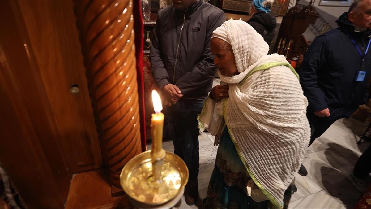 Beytüllahim'de Ortodoks Hristiyanların Noel kutlamaları başladı