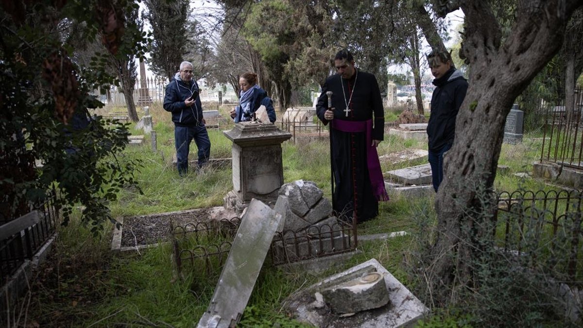 Kudüs kiliseleri, Yahudi yerleşimcilerin Hristiyan mezarlığına yönelik saldırılarını kınadı