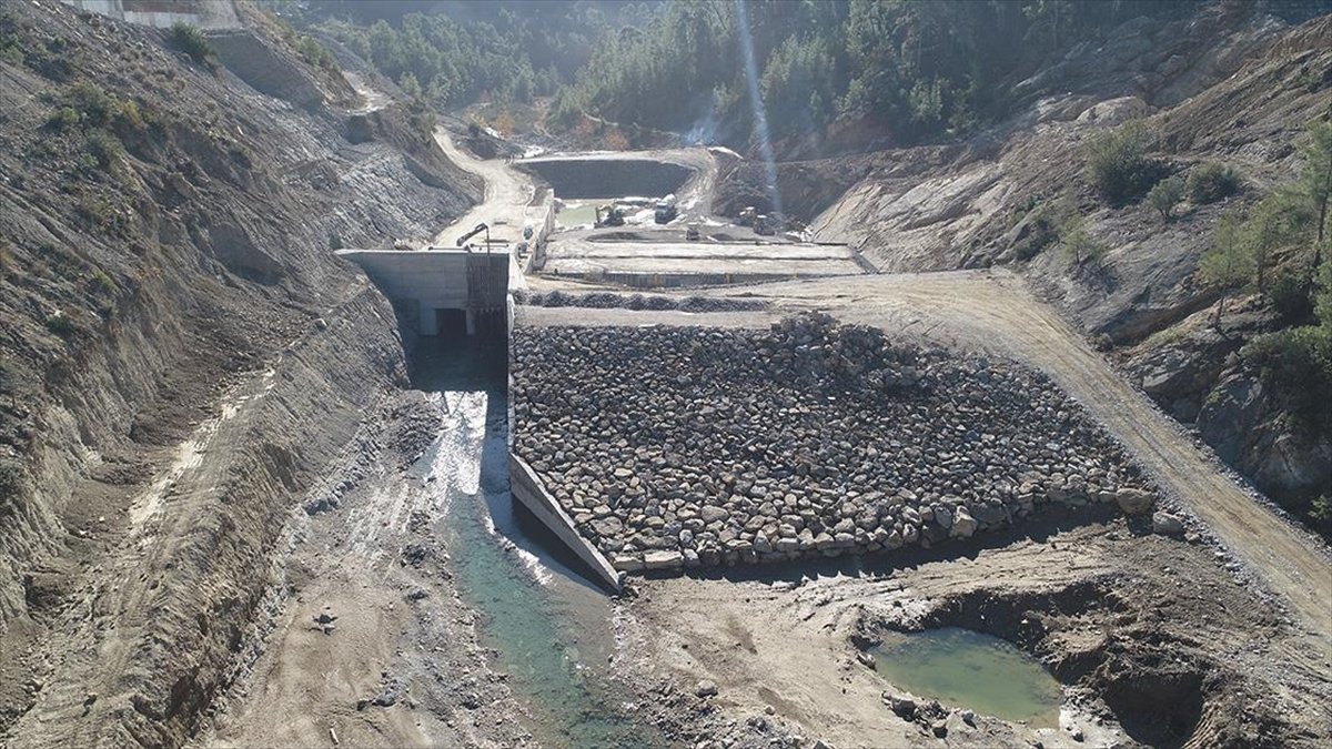 Manavgat'taki Çardak Barajı bu yıl tamamlanacak