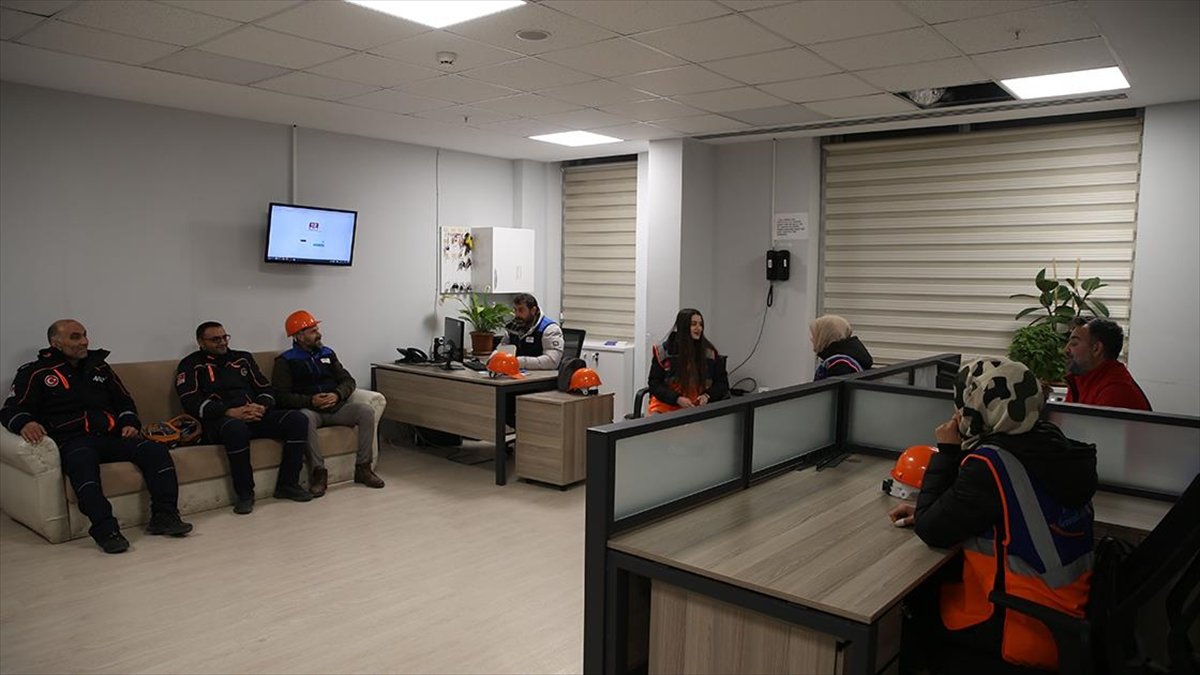 Muş'taki “Hazır destek AFAD gönüllüleri” olası afetlere karşı nöbet tutuyor