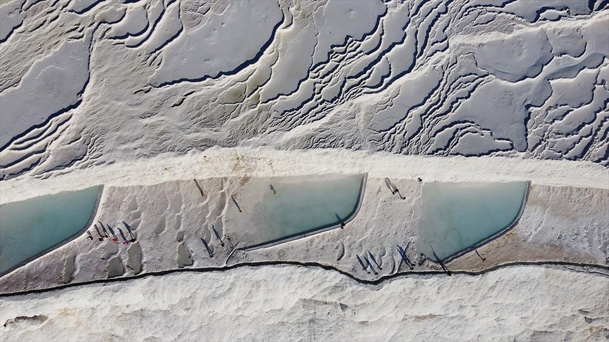 Pamukkale'deki turizmcilerin 2023 hedefi 3 milyon ziyaretçiye ulaşmak