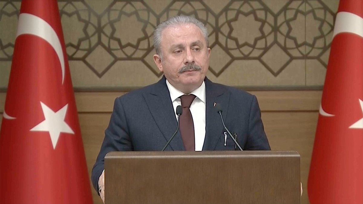 TBMM Başkanı Şentop: Dünyada yaşayan insanların her birinin hukuk konusunda eşit olduğunu kabul etmek mecburiyetindeyiz