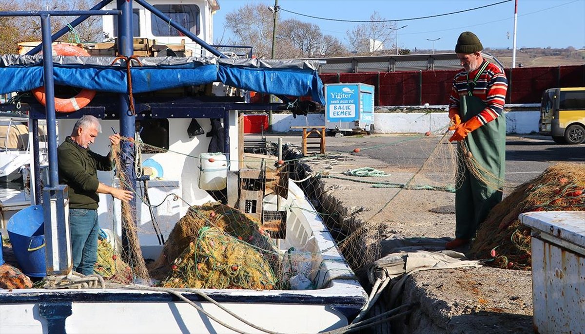Tekirdağlı balıkçılar yeni yılda “hamsi” ve “istavrit” umuduyla denize açılacak