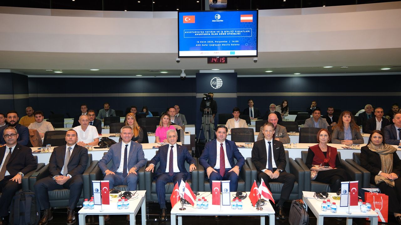 Türkiye-Avusturya ekonomik iş birliği ASO'da masaya yatırıldı