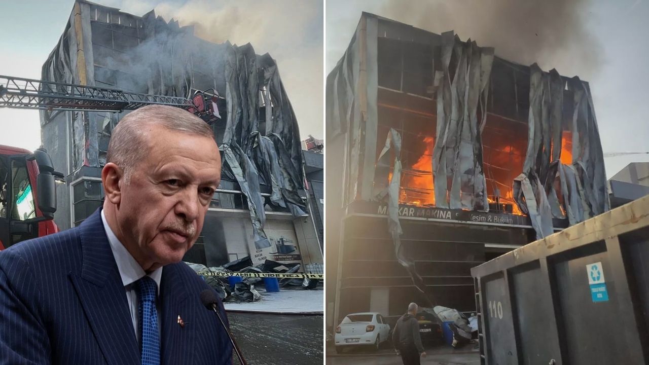 Cumhurbaşkanı Erdoğan: “Depo yangınıyla ilgili soruşturma başlatıldı”