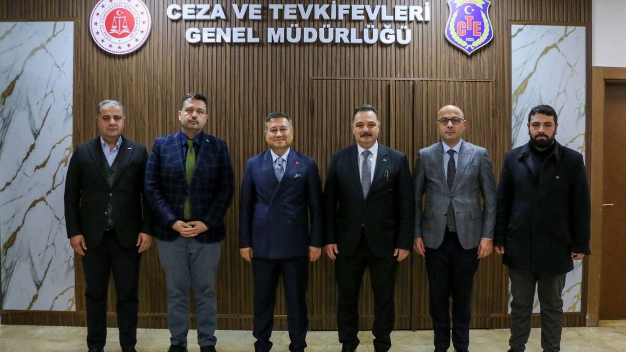 TİMBİR heyetinden Ceza ve Tevkifevleri Genel Müdürü Yıldırım’a ziyaret