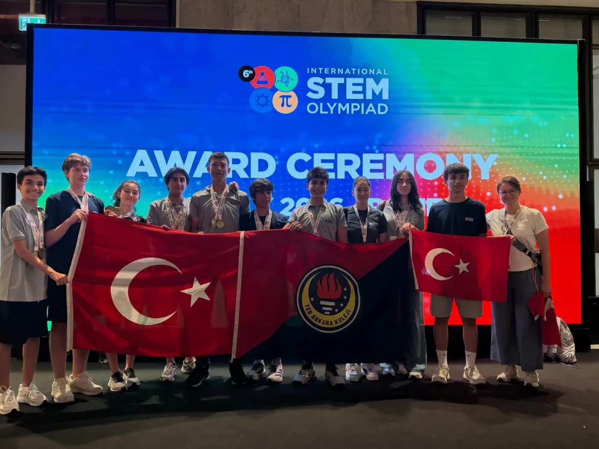 Uluslararası Stem Olimpiyatlarında madalya yağmuru