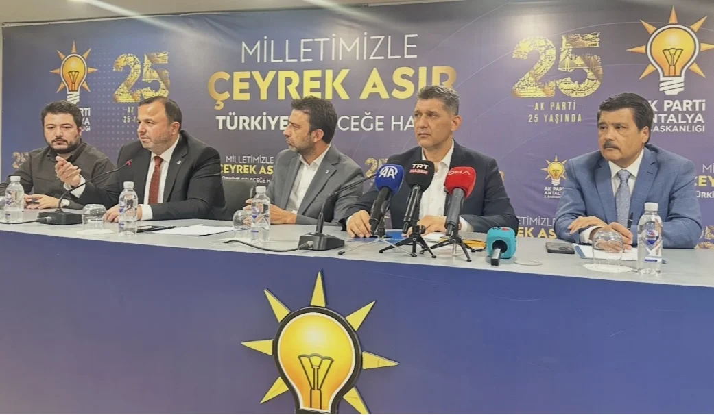AK Parti Antalya İl Başkanı Çetin: Antalya’nın bir kuruşunun hesabı sorulur