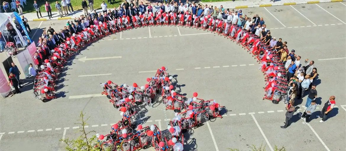 Çorum’da üreticilere 260 süt sağım makinesi
