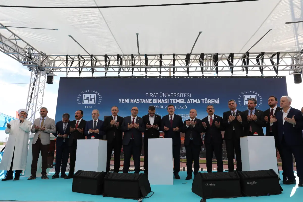 Cumhurbaşkanı Yardımcısı Yılmaz, Prof. Dr. Yasemin Açık AR-GE Merkezi açılışında konuştu
