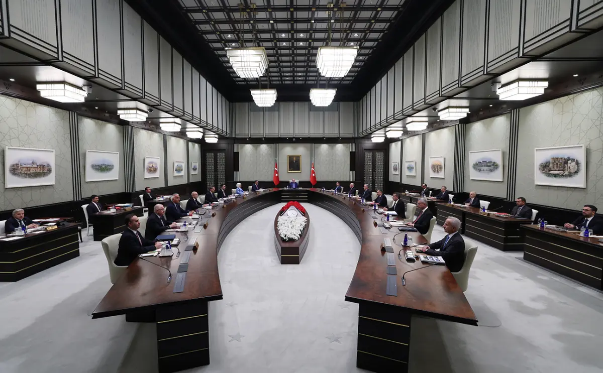 Cumhurbaşkanlığı Kabinesi, Cumhurbaşkanı Erdoğan başkanlığında toplandı