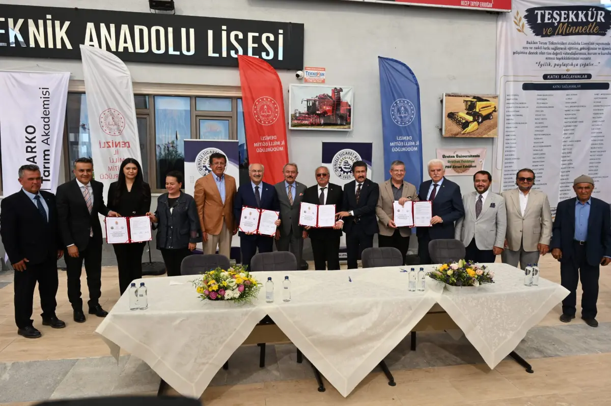 Denizli Ticaret Borsası’ndan tarım eğitimine destek