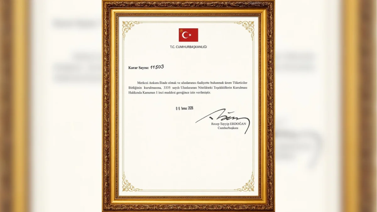 Türkiye Tüketici Birliği kuruldu