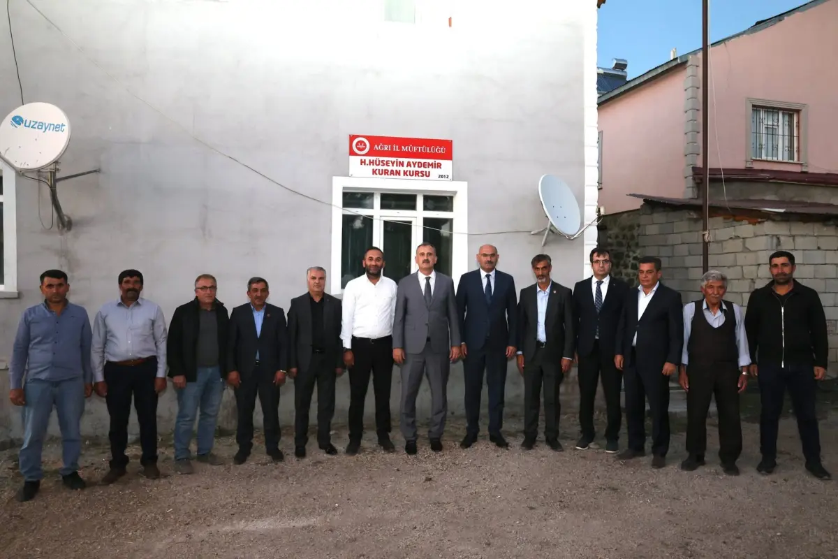 Vali Bozkurt, Soğanlı ve Kocataş Köy yolunun 9 Km'lik asfalt çalışmasını inceledi
