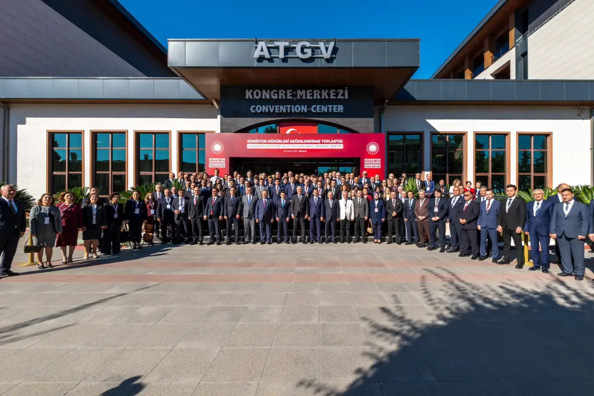 Adalet Bakanlığı Komisyon Müdürleri Antalya’da bir araya geldi